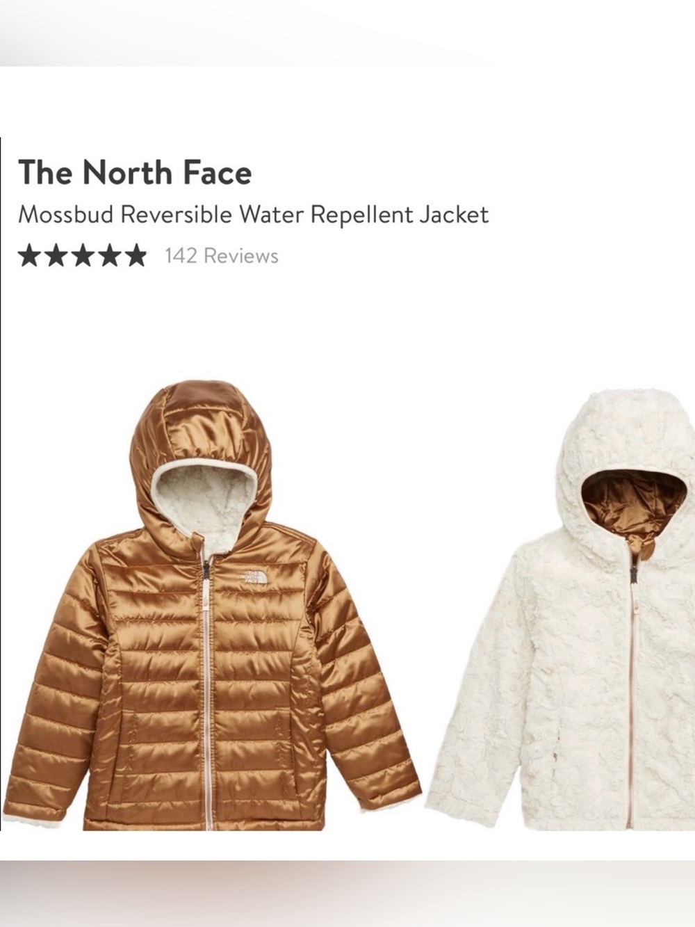 The North Face Kids Jacket Text Print - Black and Gray
